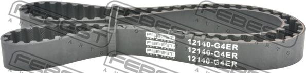 Febest 12140-G4ER - Зубчатый ремень ГРМ autospares.lv