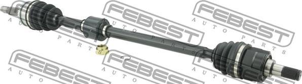 Febest 1214-SOLRH - Приводной вал autospares.lv