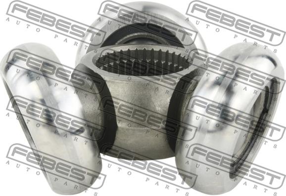 Febest 1216DM24MT - Трипоид, муфта с шипами, приводной вал autospares.lv