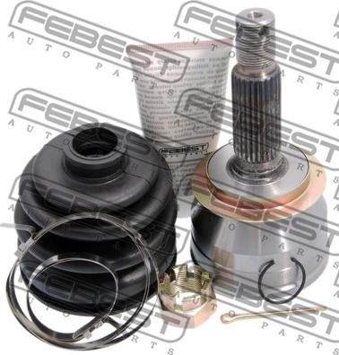 Febest 1210-011 - Шарнирный комплект, ШРУС, приводной вал autospares.lv