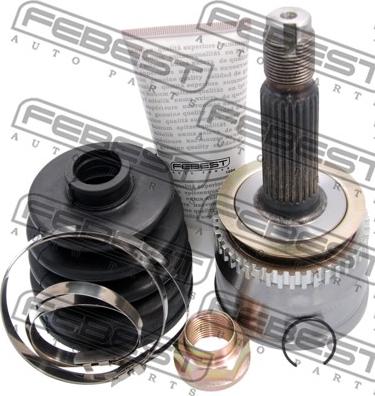 Febest 1210-012A44 - Шарнирный комплект, ШРУС, приводной вал autospares.lv