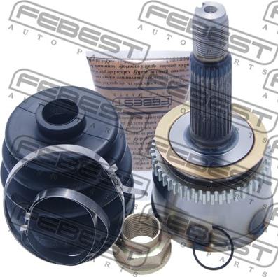 Febest 1210-012A48 - Шарнирный комплект, ШРУС, приводной вал autospares.lv