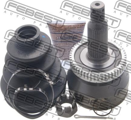 Febest 1210-CMATA52 - Шарнирный комплект, ШРУС, приводной вал autospares.lv