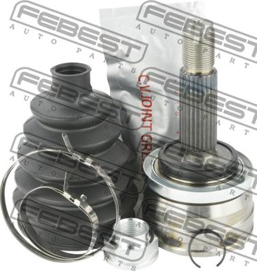 Febest 1210-H517 - Шарнирный комплект, ШРУС, приводной вал autospares.lv