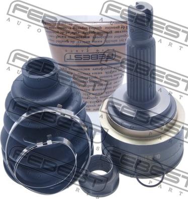 Febest 1210-SOL2WD - Шарнирный комплект, ШРУС, приводной вал autospares.lv