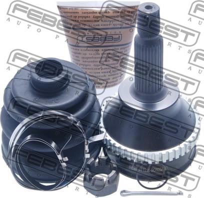 Febest 1210-SON25A47 - Шарнирный комплект, ШРУС, приводной вал autospares.lv