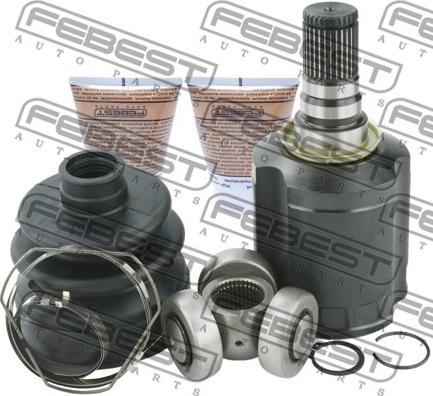 Febest 1211-IX55LH - Шарнирный комплект, ШРУС, приводной вал autospares.lv