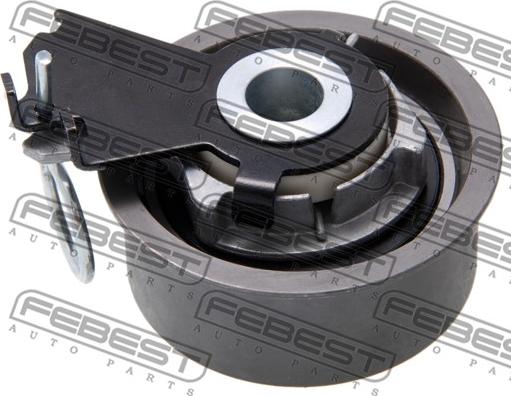 Febest 1287-ELAN - Ролик, поликлиновый ремень autospares.lv