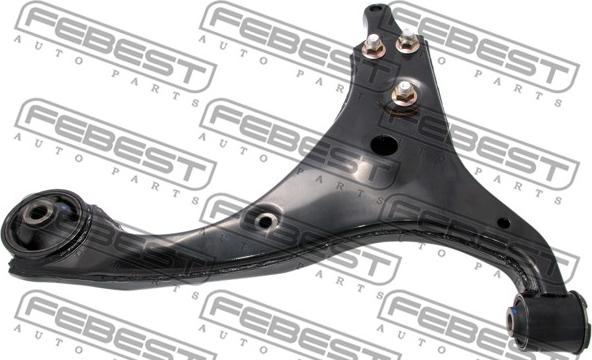 Febest 1224-ENL - Рычаг подвески колеса autospares.lv