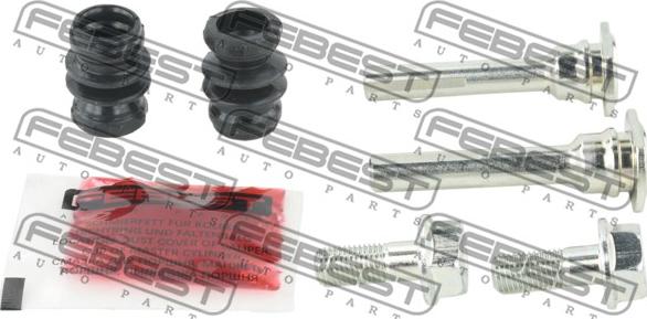 Febest 1274-EKR-KIT - Комплект направляющей гильзы, тормозной поршень autospares.lv