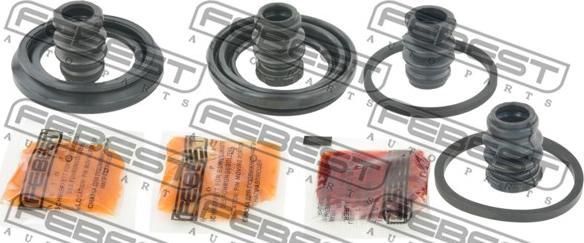 Febest 1275-I30F - Ремкомплект, тормозной суппорт autospares.lv