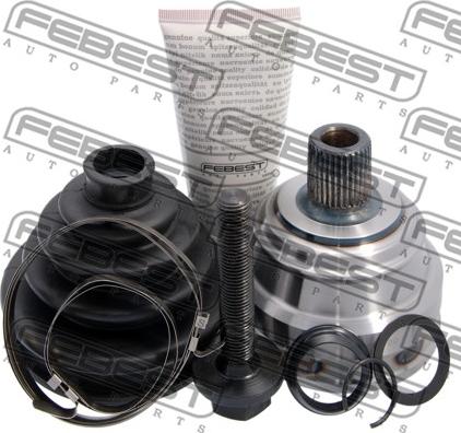 Febest 1710-004 - Шарнирный комплект, ШРУС, приводной вал autospares.lv