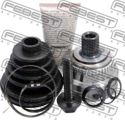 Febest 1710-005A45 - Шарнирный комплект, ШРУС, приводной вал autospares.lv