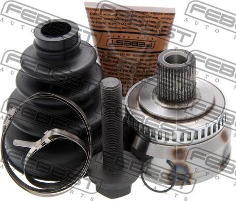 Febest 1710-A4A45 - Шарнирный комплект, ШРУС, приводной вал autospares.lv