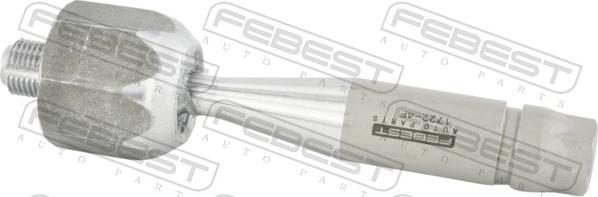 Febest 1722-4F - Осевой шарнир, рулевая тяга autospares.lv