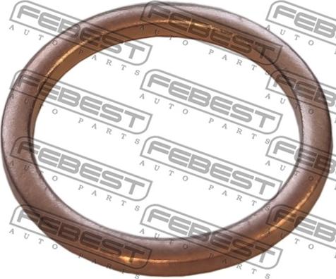 Febest 88430-162015C - Уплотнительное кольцо, резьбовая пробка маслосливного отверстия autospares.lv