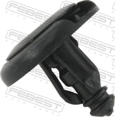 Febest 88570095 - Зажим, клипса, молдинг autospares.lv