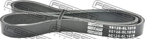 Febest 88128-6L1018 - Поликлиновой ремень autospares.lv