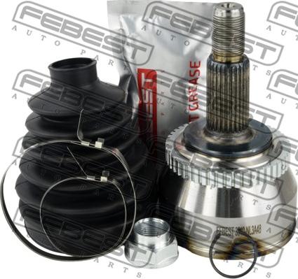 Febest 3510-NL3A48 - Шарнирный комплект, ШРУС, приводной вал autospares.lv