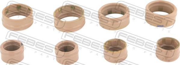 Febest 24400-004-KIT - Уплотнительное кольцо, линия кондиционера autospares.lv