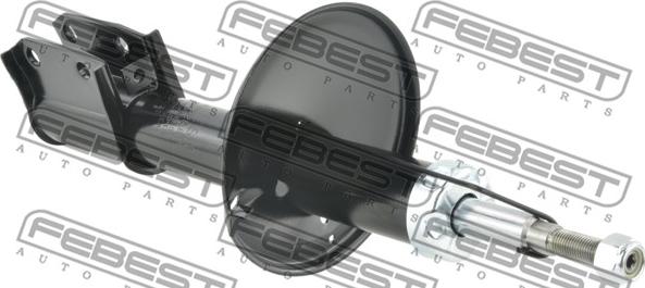 Febest 24666258F - Амортизатор autospares.lv