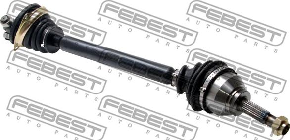 Febest 2414-LOGLH - Приводной вал autospares.lv