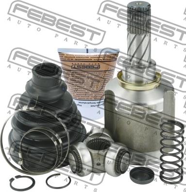 Febest 2411-DUSTAWDLH - Шарнирный комплект, ШРУС, приводной вал autospares.lv