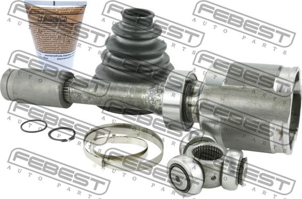 Febest 2411-DUSTRH - Шарнирный комплект, ШРУС, приводной вал autospares.lv