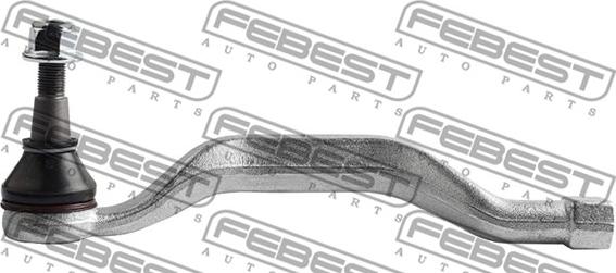 Febest 2421-L70LH - Наконечник рулевой тяги, шарнир autospares.lv