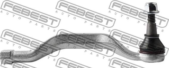 Febest 2421-L70RH - Наконечник рулевой тяги, шарнир autospares.lv