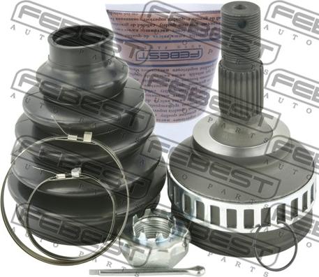 Febest 2510-306A29 - Шарнирный комплект, ШРУС, приводной вал autospares.lv