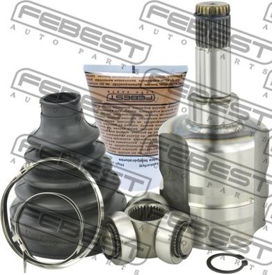 Febest 2011-CARLH - Шарнирный комплект, ШРУС, приводной вал autospares.lv