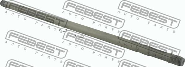 Febest 2012-SEBRH - Приводной вал autospares.lv