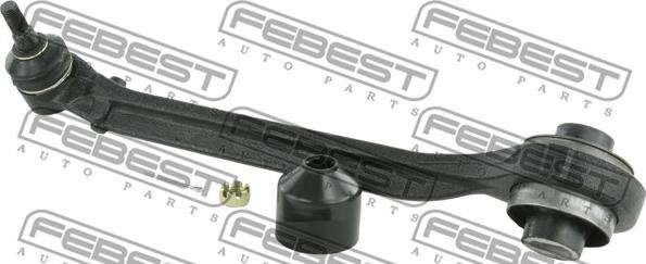 Febest 2025-300FLR - Рычаг подвески колеса autospares.lv