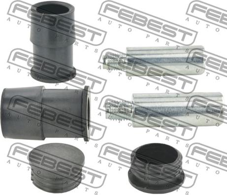 Febest 2074-DURF-KIT - Направляющий болт, корпус скобы тормоза autospares.lv