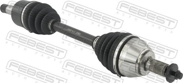 Febest 2114-CB4LH - Приводной вал autospares.lv