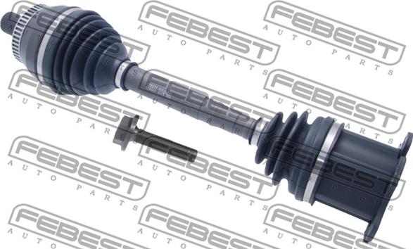 Febest 2114-GAL - Полуосевой вал, дифференциал autospares.lv