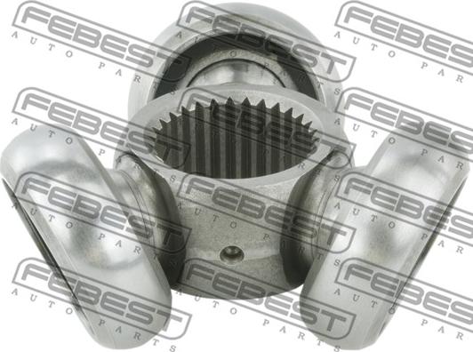 Febest 2116-TRD - Трипоид, муфта с шипами, приводной вал autospares.lv