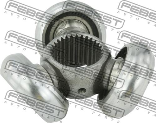 Febest 2116-TTG - Трипоид, муфта с шипами, приводной вал autospares.lv