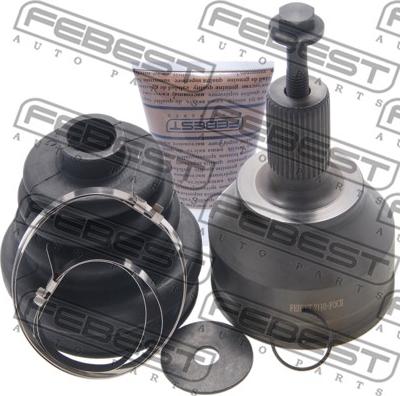 Febest 2110-FOCII - Шарнирный комплект, ШРУС, приводной вал autospares.lv