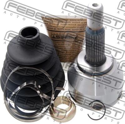 Febest 2110-TRC - Шарнирный комплект, ШРУС, приводной вал autospares.lv