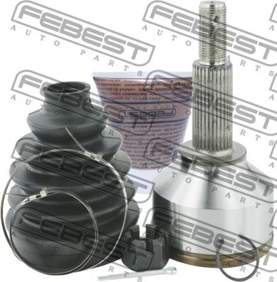 Febest 2110-TTF330 - Шарнирный комплект, ШРУС, приводной вал autospares.lv