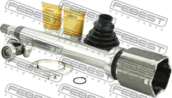 Febest 2111-CA2RH - Шарнирный комплект, ШРУС, приводной вал autospares.lv