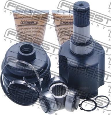 Febest 2111-CB420LH - Шарнирный комплект, ШРУС, приводной вал autospares.lv