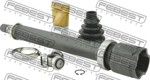 Febest 2111-CDHRH - Шарнирный комплект, ШРУС, приводной вал autospares.lv