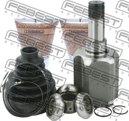 Febest 2111-TTFLH - Шарнирный комплект, ШРУС, приводной вал autospares.lv