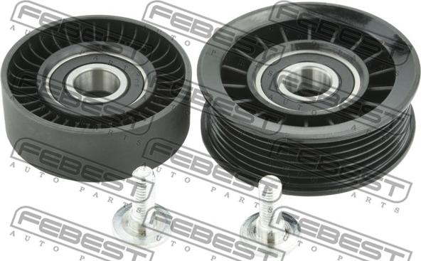 Febest 2187-CB4-KIT - Ролик, поликлиновый ремень autospares.lv