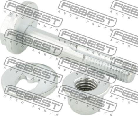 Febest 2129-005-KIT - Болт регулировки развала колёс autospares.lv