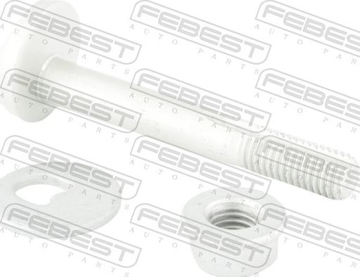 Febest 2129-001-KIT - Болт регулировки развала колёс autospares.lv