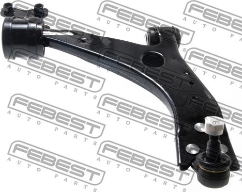 Febest 2124-CB4RH - Рычаг подвески колеса autospares.lv